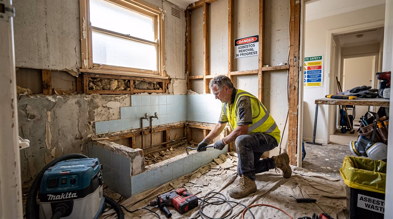 Asbestos and Your Illawarra Bathroom Renovation