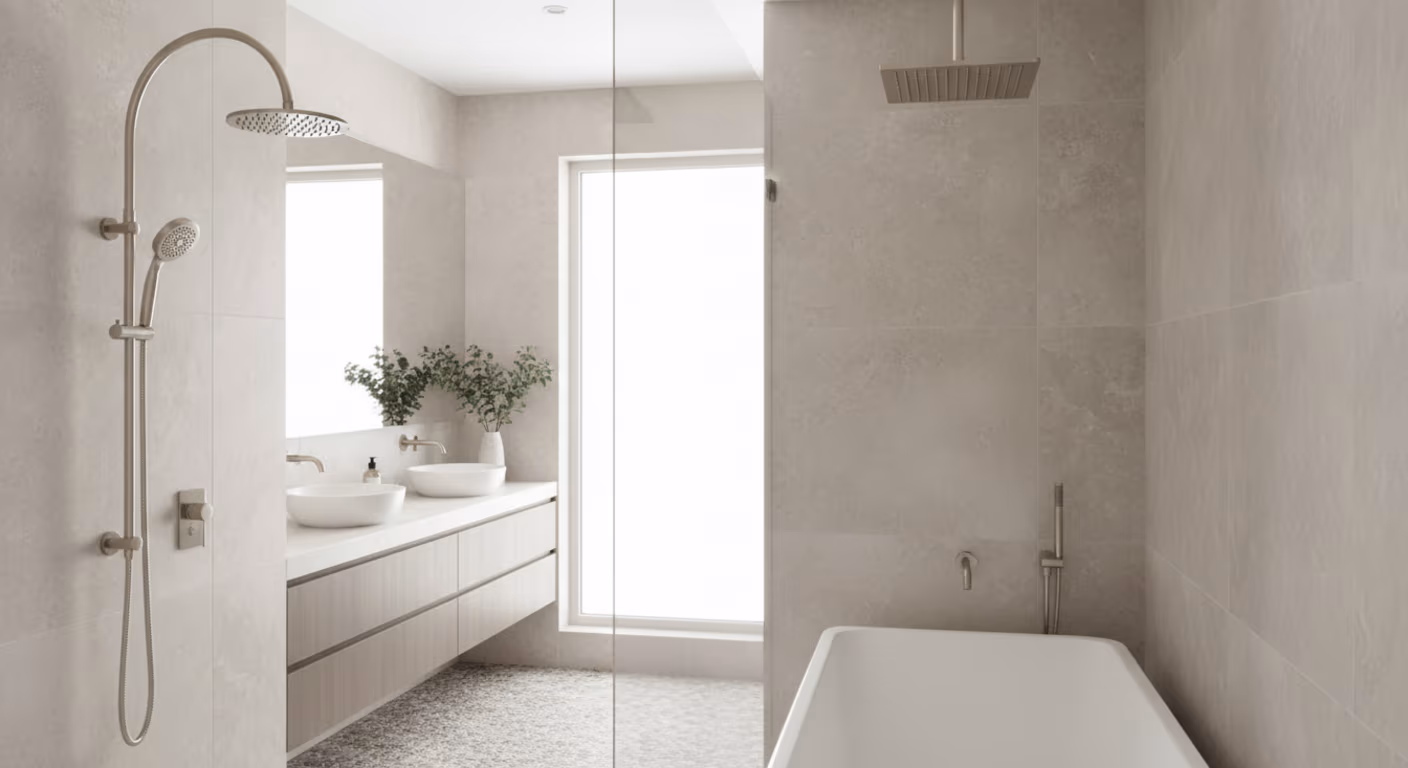 Choosing Your Shower Head: Rainfall, Gooseneck & Handheld