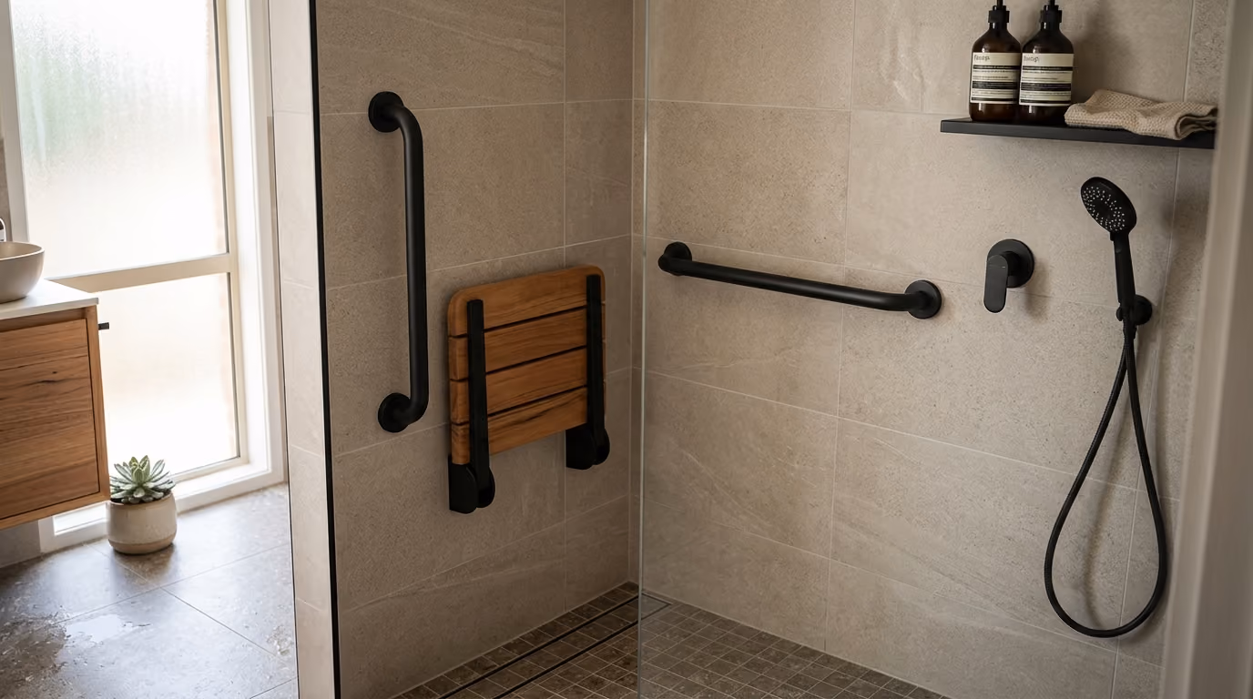 Grab Rails, Seating & Accessible Accessories