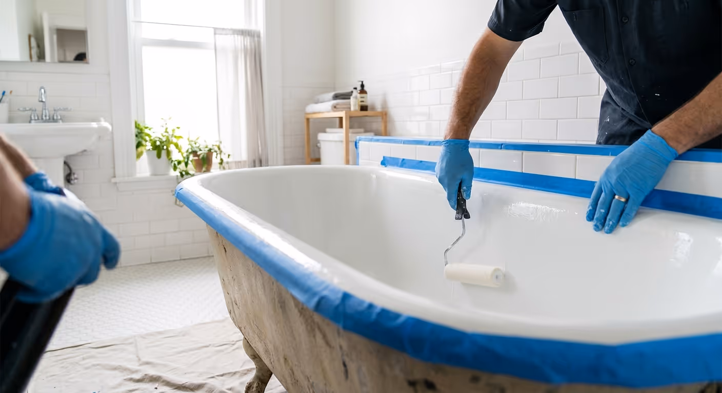 How Bath Resurfacing & Reglazing Works