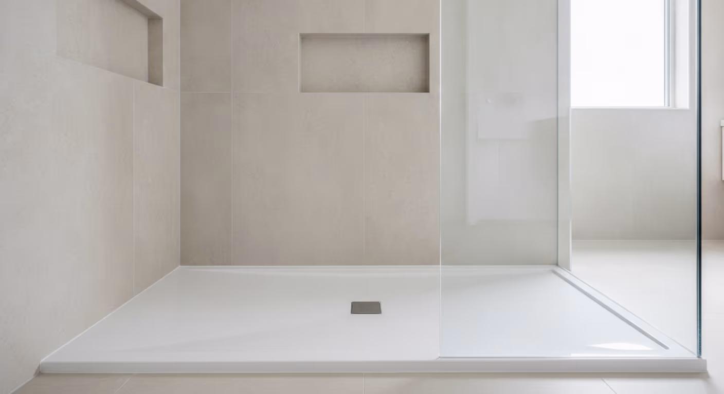 Acrylic, Fibreglass & Polymarble Shower Bases