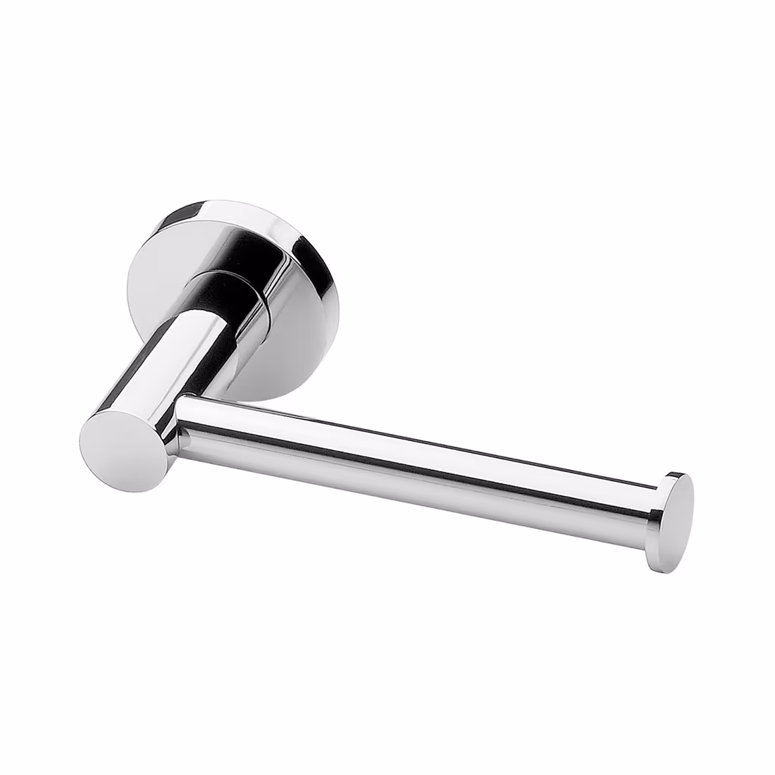 Phoenix Radii Toilet Roll Holder — Round Plate