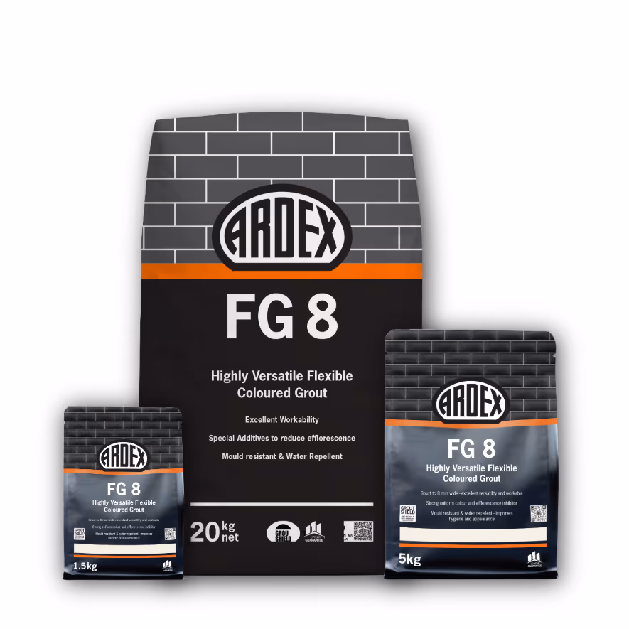 ARDEX FG 8 — Flexible Coloured Cement Grout