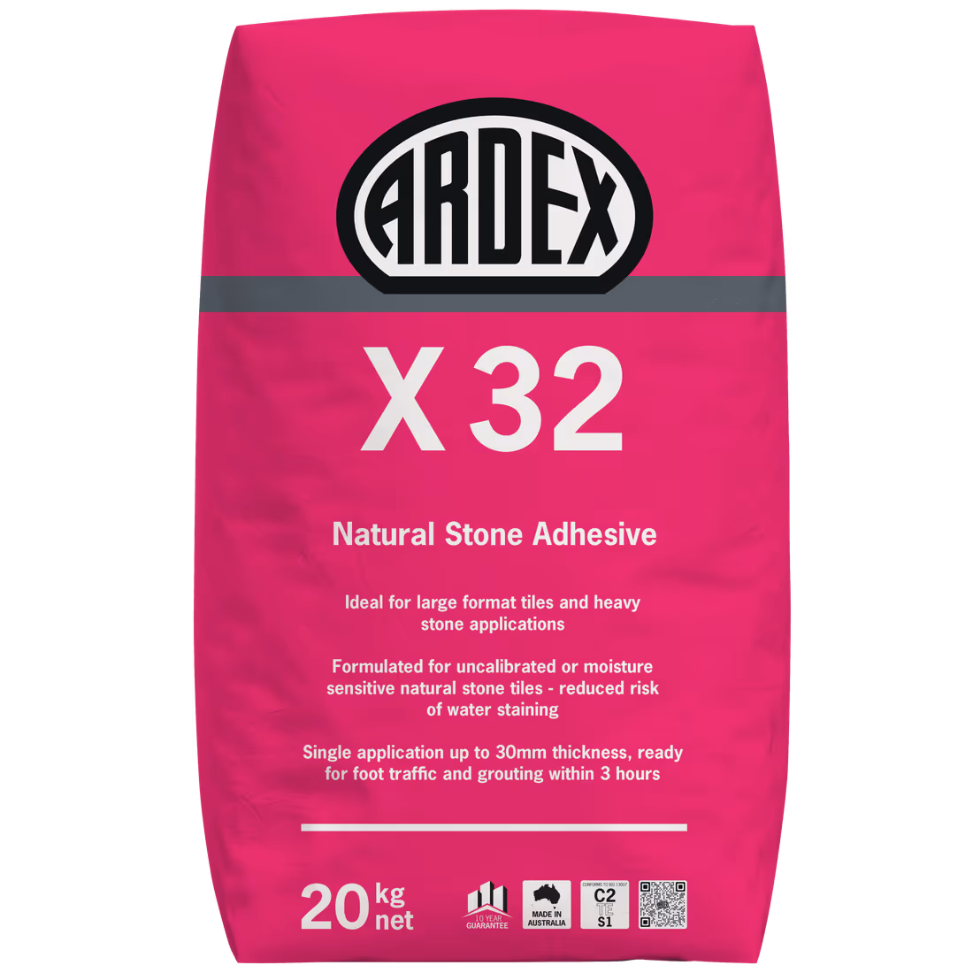 ARDEX X 32 — Rapid-Set Stone & Tile Adhesive