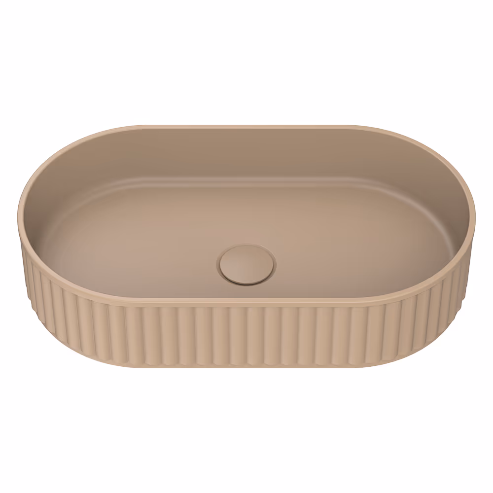 Fienza Minka Pill Solid Surface Above-Counter Basin (Dusk)