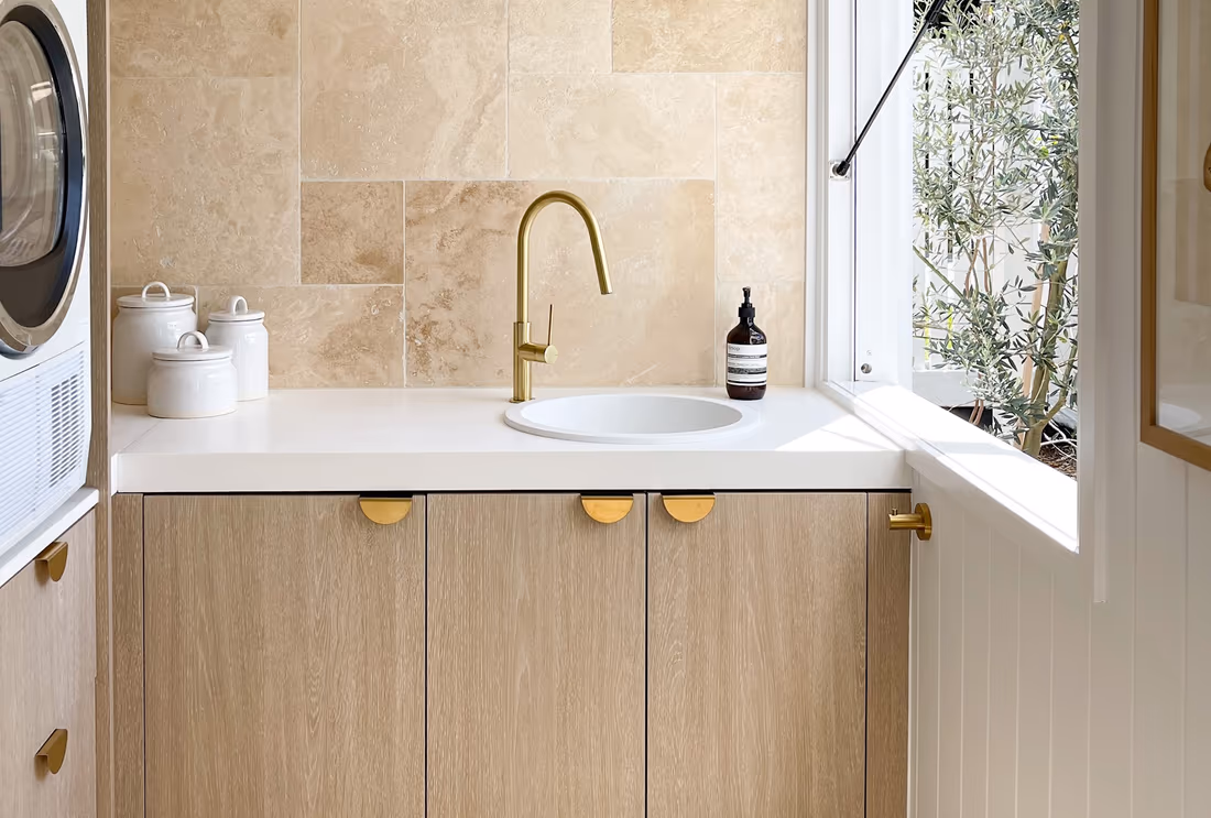 ADP Sugar Cream Solid-Surface Benchtop