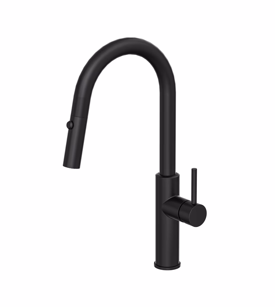 Linsol Halo S2 Pull-Out Sink Mixer — Matte Black