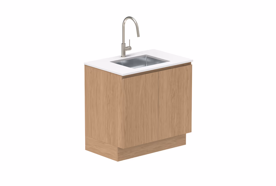 ADP Essentials 900mm All Door Floor Cabinet