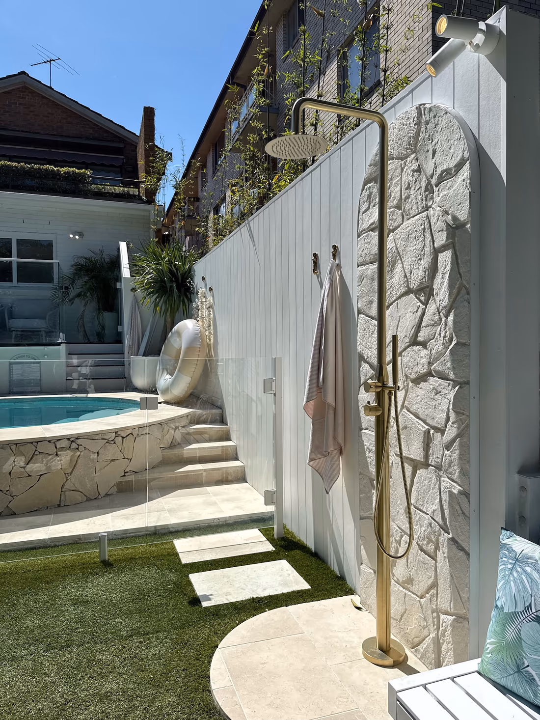 Outdoor Showers at Just Bathrooms, Wollongong