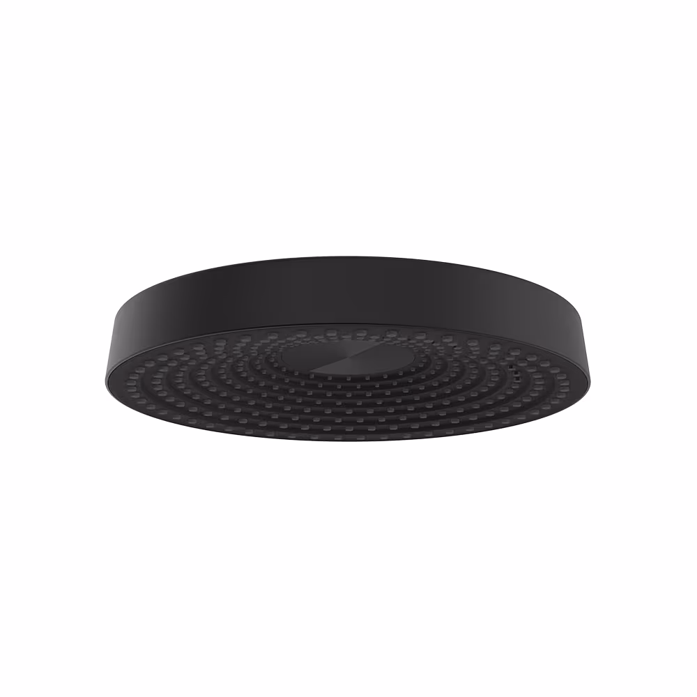 Fienza Kuro Shower Head, Round — Matte Black
