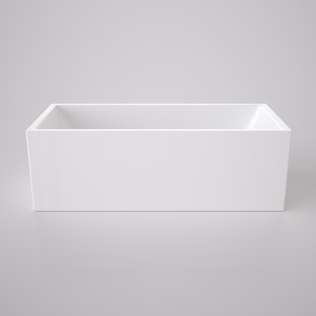 Caroma Liano 1675 Freestanding Bath — Gloss White