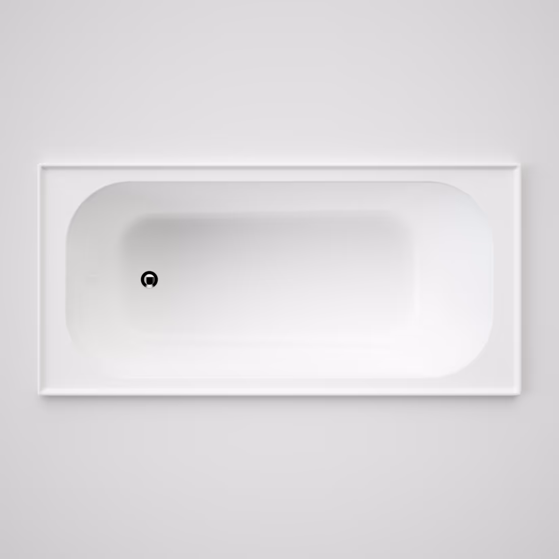Caroma Luna 1525 Tile-Flange Inset Bath — White