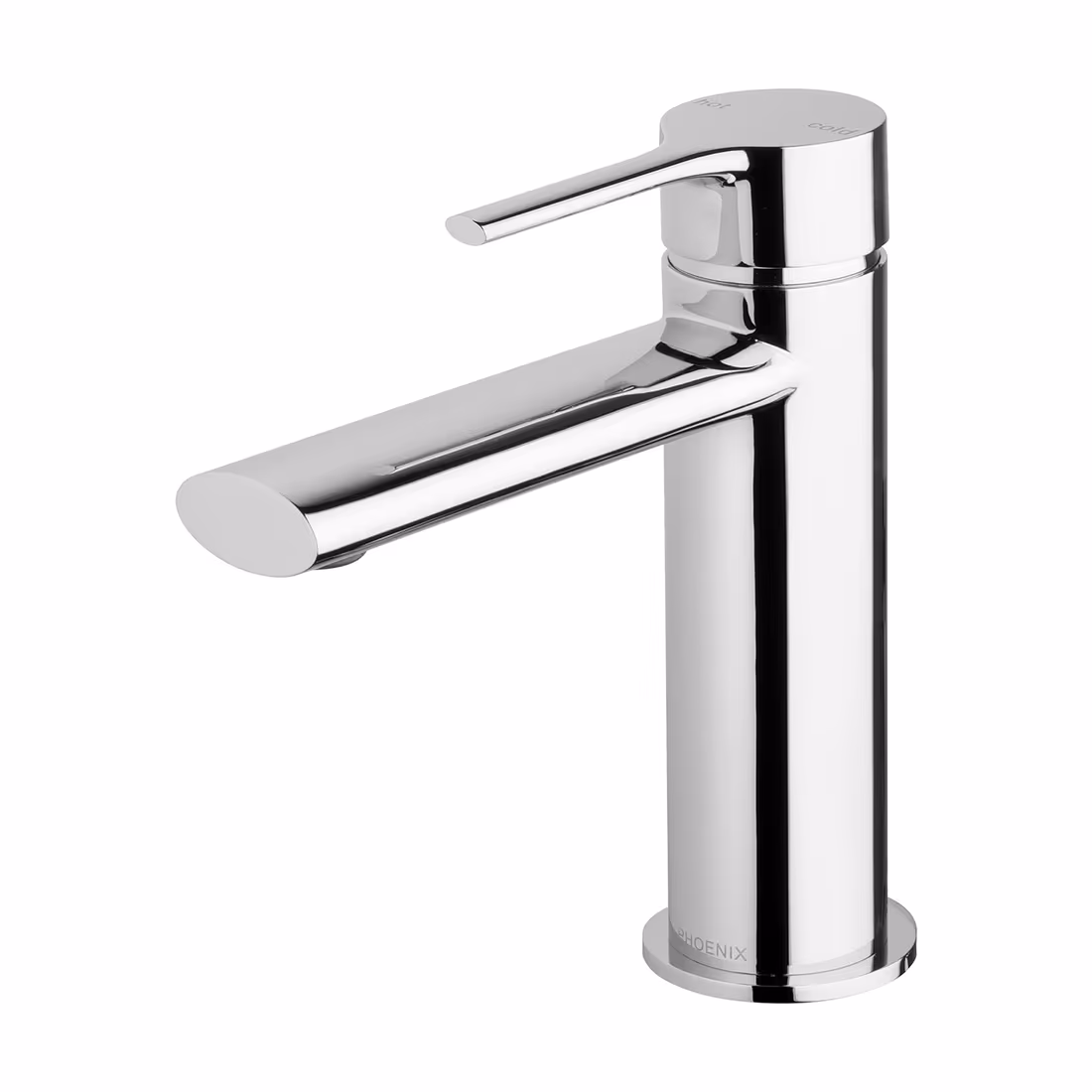Phoenix Vivid Slimline Oval Basin Mixer — Chrome