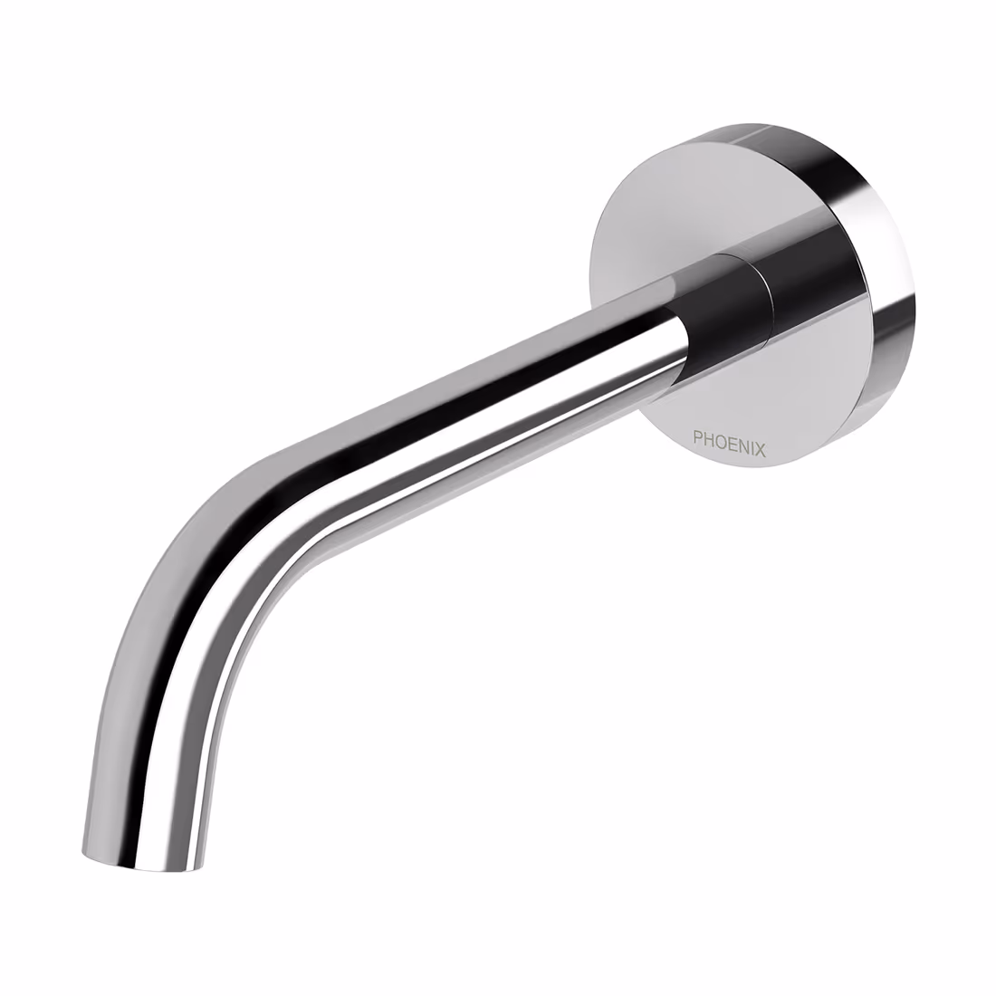 Phoenix Vivid Slimline Plus Wall Basin / Bath Outlet 180mm (Chrome)