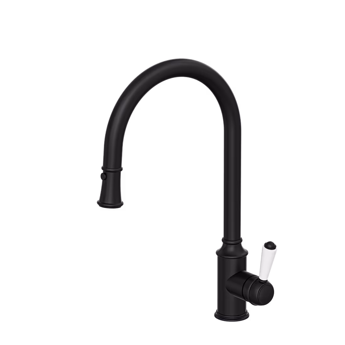 Linsol Tommy S2 Pull-Out Sink Mixer (Matte Black)