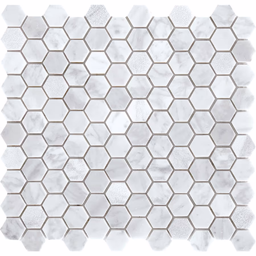 Marble & Natural-Stone Hexagons
