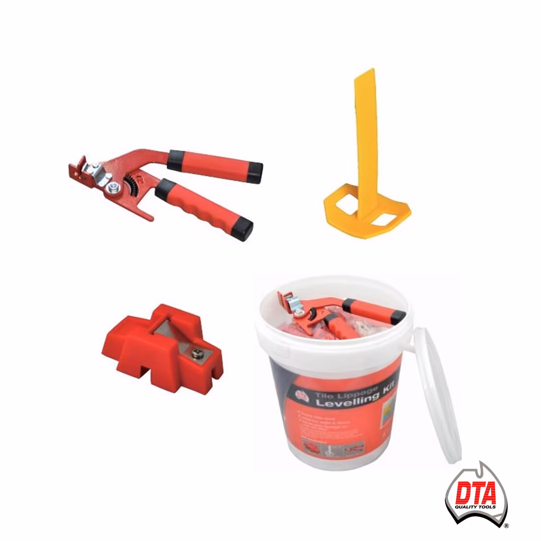 DTA Lippage Cap Levelling Starter Kit — 100pc