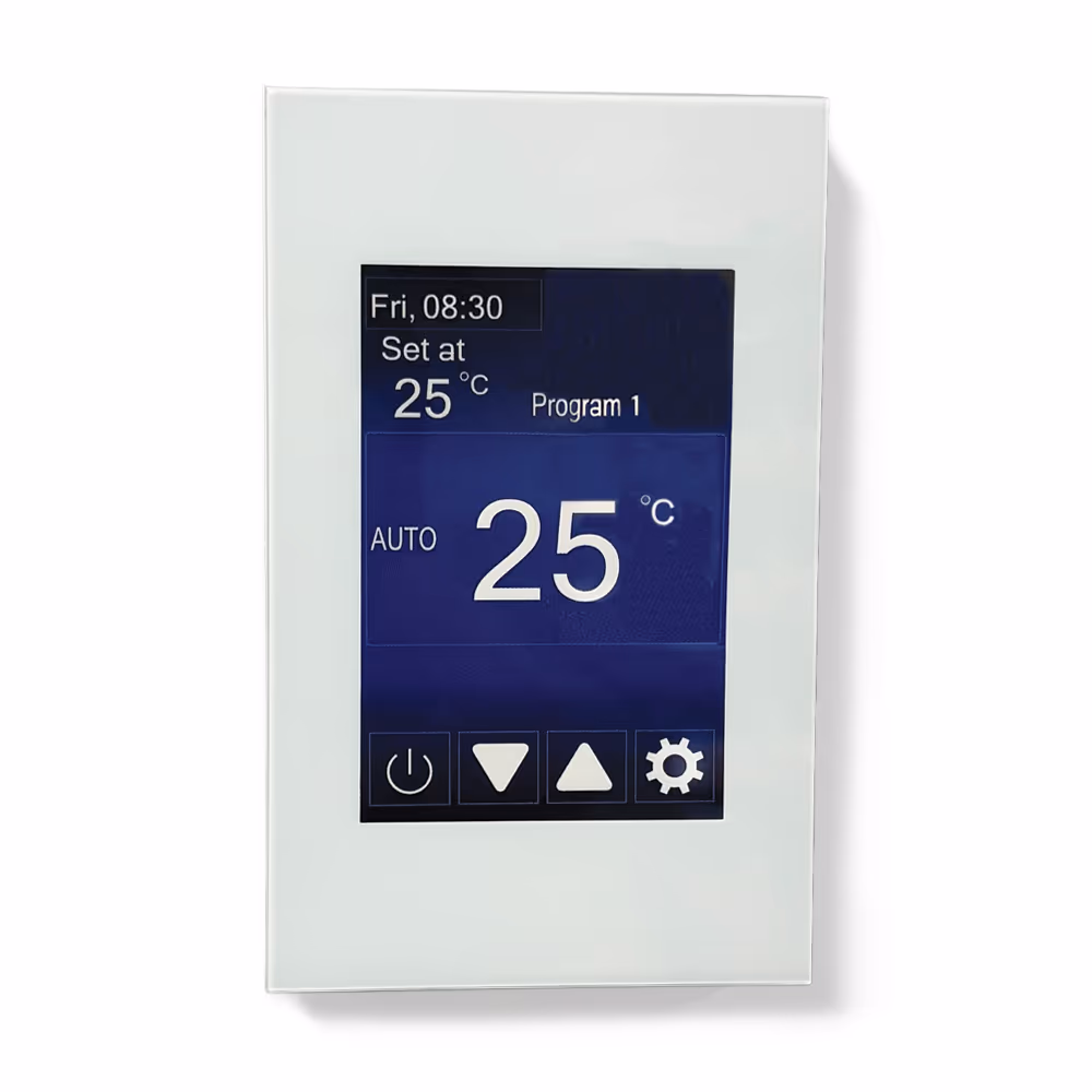 Radiant Universal Touch Screen WiFi Thermostat — White